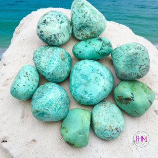 Soothing Chrysocolla Stone 💙🌿