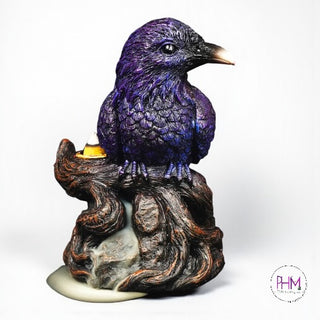 Violet Omen Back Flow Incense Burner 🐦‍⬛