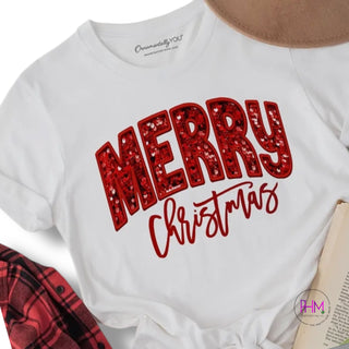 🎄 The Holly Jolly Sparkle Tee 🎄🎅🏼
