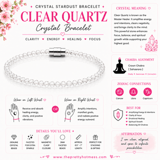 Crystal Stardust Bracelet Collection ✨💎🌙