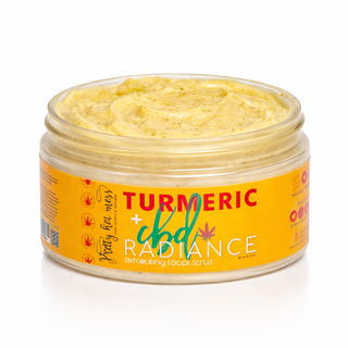 Turmeric + CBD Radiance Facial Exfoliating Scrüb