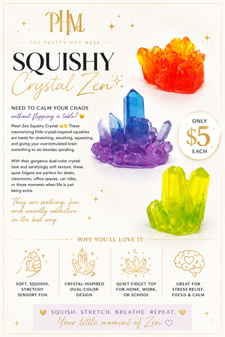 Zen Squishy Crystal  ✨