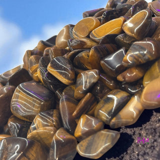 Tiger’s Eye Tumbled Stone 🐯✨