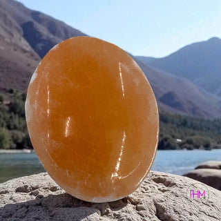 ✨Enchanted Selenite Worry Stone 🌙✨