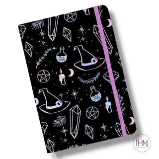 🔮 Crystal Witch Notebook 💜✨