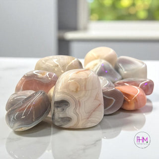 Botswana Agate Tumbled Stones 🖤🤍