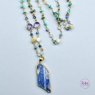 🌙 Lunar Light Kyanite Pendant Necklace 🌙