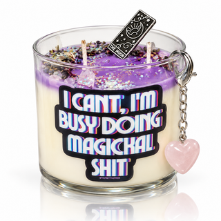 ✨ Magickally Unavailable | Ritual Candle 🔮💜