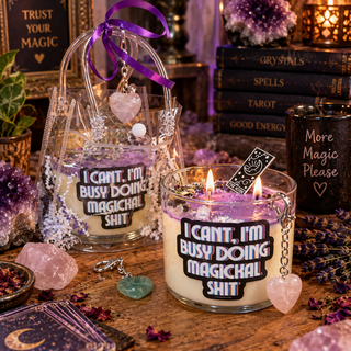 ✨ Magickally Unavailable | Ritual Candle 🔮💜