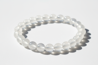 8mm milky quartz bracelet