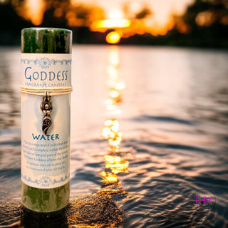 Goddess Pewter Pendant Candles 🌙🕯️✨