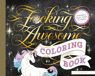 Fucking Awesome | Adult Coloring Book 🦄