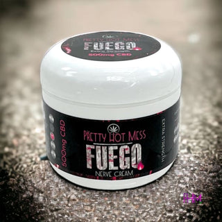 Fuego CBD Infused Nerve Cream | The Pretty Hot Mess