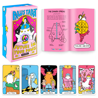 🐾🔮 Wyspell Paws Tarot Cards | Guided Learning Tarot Deck