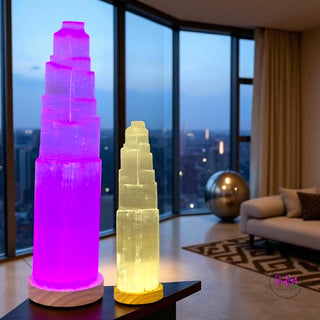 ✨ Soul Space Selenite Lamp Collection ✨