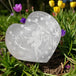 Medium Etched Fairy Puff Heart
