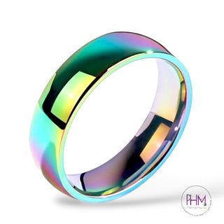 🖤🌈 Hex the Negativity Hematite Ring Collection 🌈🖤