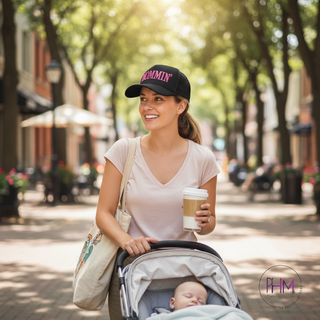 Mommin’ Trucker Hat 🖤✨