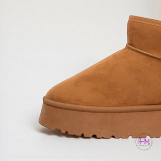 Oaklee Sherpa Ankle Bootie | Ccocci 🖤