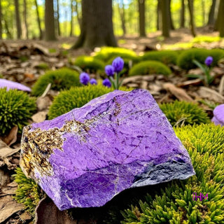 Luminous Brazilian Purpurite Raw Stone 💜