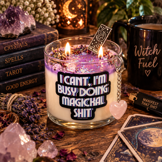 ✨ Magickally Unavailable | Ritual Candle 🔮💜