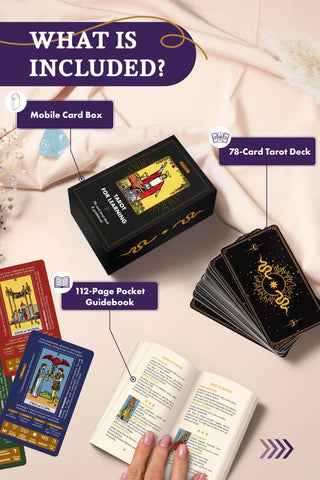 🔮 The Tarot Companion | A Guided Deck for Learning & Reading