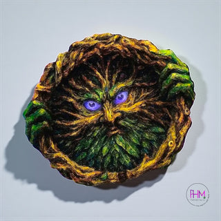 Mystical Green Man Ashtray 🌿🍃