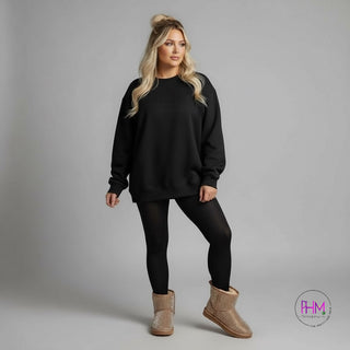 Have The Day You Deserve Crewneck Sweatshirt 😌🖤