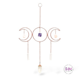Crystal Visions Triple Moon Copper Talisman 🌙✨