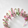 Wicked Pink & Green Aura Quartz