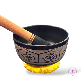 Buddha’s Kiss Hand-Etched Singing Bowl Set ✨