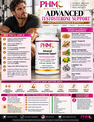 Advanced Testosterone Support | PHM Wellness