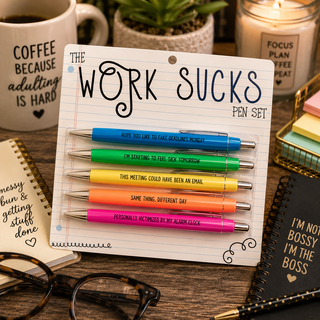 Fuckk it All Inappropriate Pen Sets 🖊️🔥😂