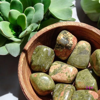 Unakite Tumbled Stone 🍃
