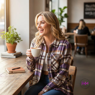 🌜 Midnight Ember Shacket