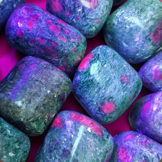 Enchanted Ruby in Fuchsite Tumbled Stone 🩷