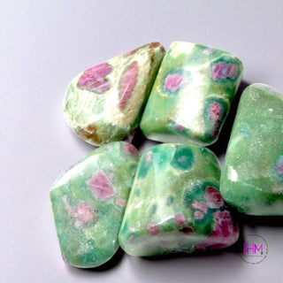 Enchanted Ruby in Fuchsite Tumbled Stone 🩷