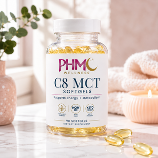 C8 MCT Softgels | PHM Wellness ⚡🧠