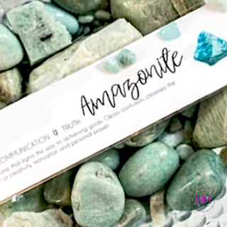 Charmed Amazonite Crystal 🌿💎🌀