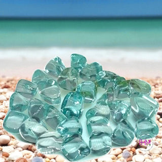 Enchanted Aqua Obsidian Crystal