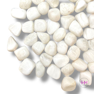 Serene Scolecite Tumbled Stone 🤍