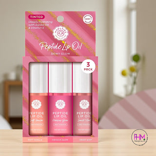 Dewy Glow Lip Oil Trio | Woolzies 💋