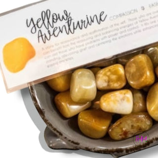 Yellow Aventurine Tumbled Stone 💛