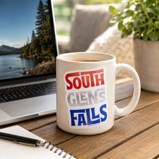South Glens Falls Sticker 💙❤️🐾