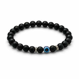 Leave Me the Fuck Alone Black Onyx Bracelet 🪬