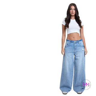 Billie Relaxed Rise Baggy Wide Leg Jeans 👖