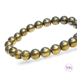 Protection & Good Fortune Pyrite Healing Bracelet ✨