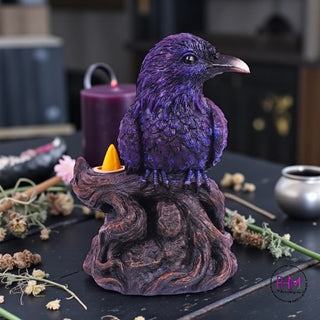 Violet Omen Back Flow Incense Burner 🐦‍⬛