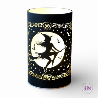 Moonlit Witch LED Lantern 🌙🕯️