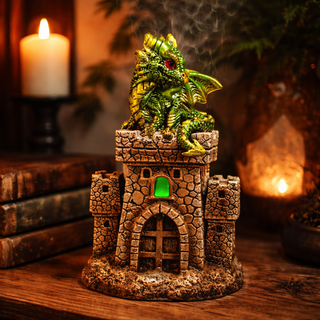 Keeper of the Land LED Back Flow Incense Burner 🐉